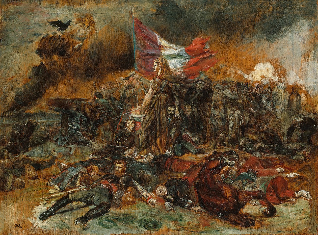 Obrana Paříže od Jean Louis Ernest Meissonier