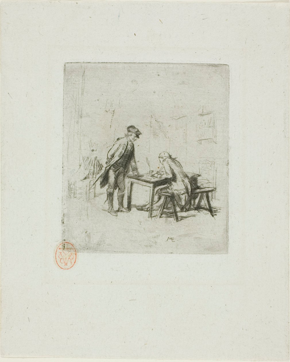 Seržant Reportér od Jean Louis Ernest Meissonier