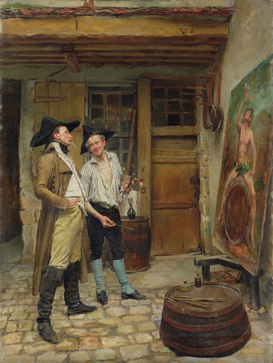 Malíř znamení, 1872 od Jean Louis Ernest Meissonier