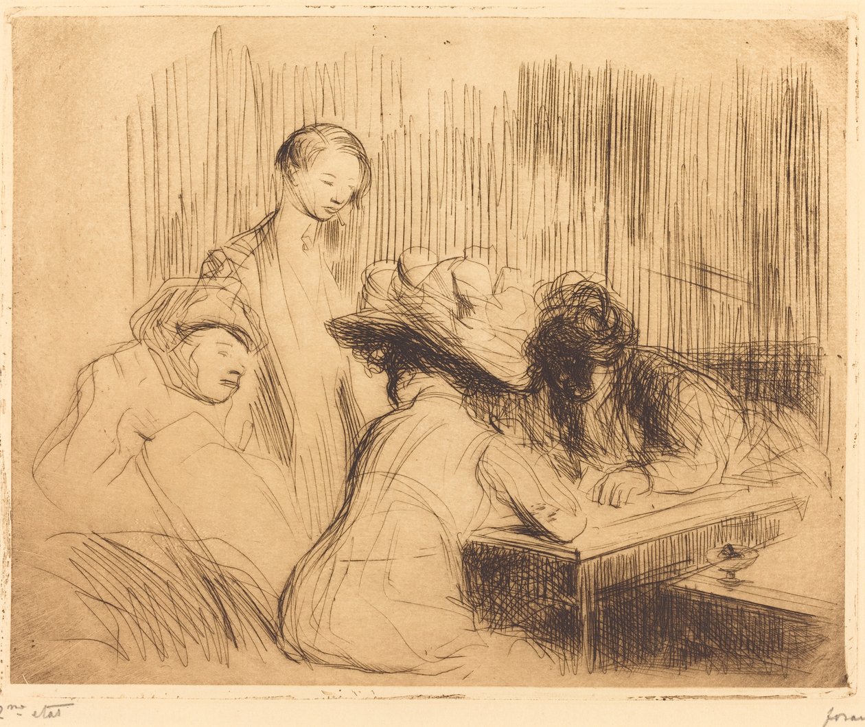 Potápění na Montmartru od Jean Louis Forain