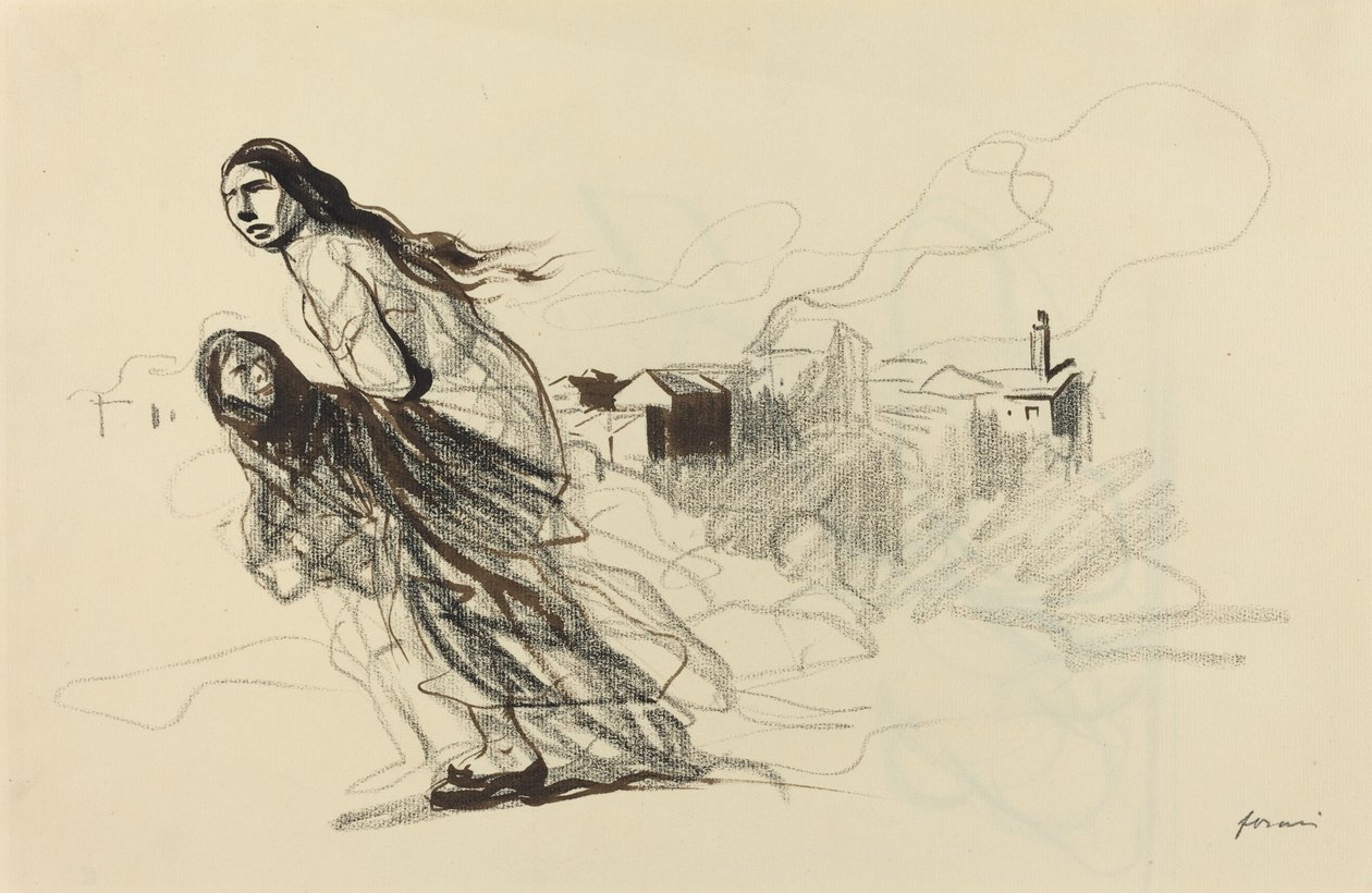Po Douai, pravděpodobně 1918. od Jean Louis Forain