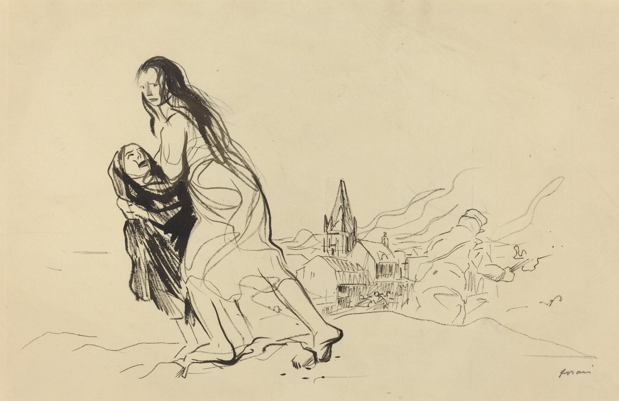 Po Douai, pravděpodobně 1918. od Jean Louis Forain