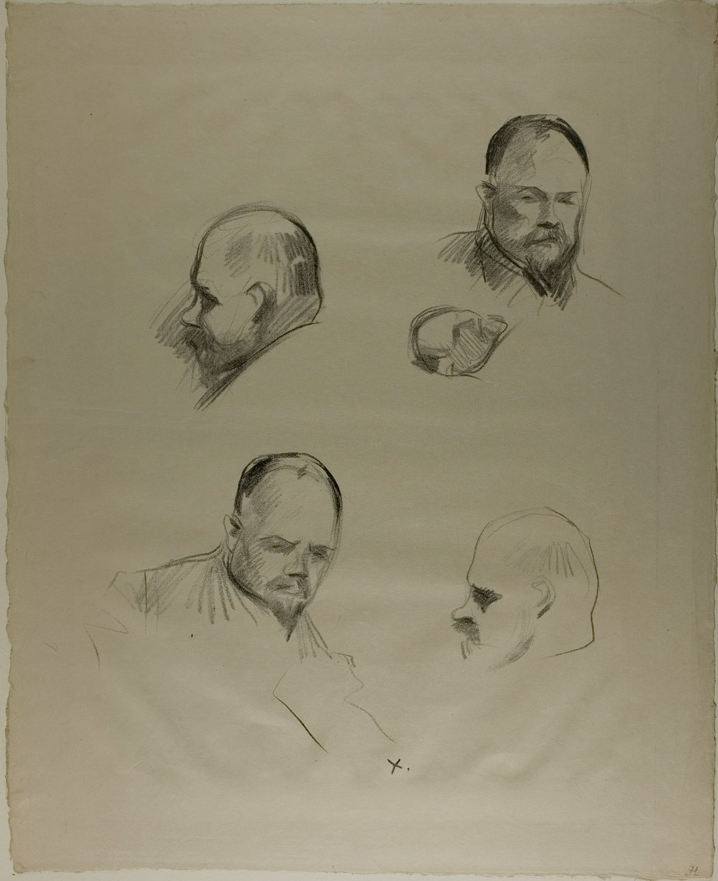 Ambroise Vollard, Čtyři skici od Jean Louis Forain