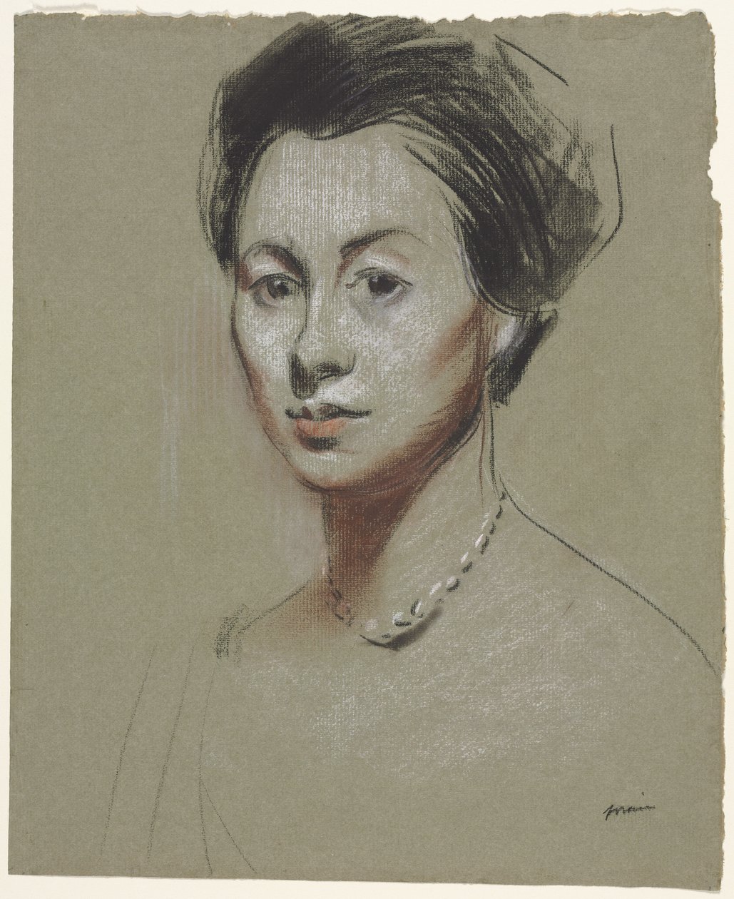 Ava Mendelsohn, čtvrtá čtvrtina 19. století nebo první třetina 1900. od Jean Louis Forain