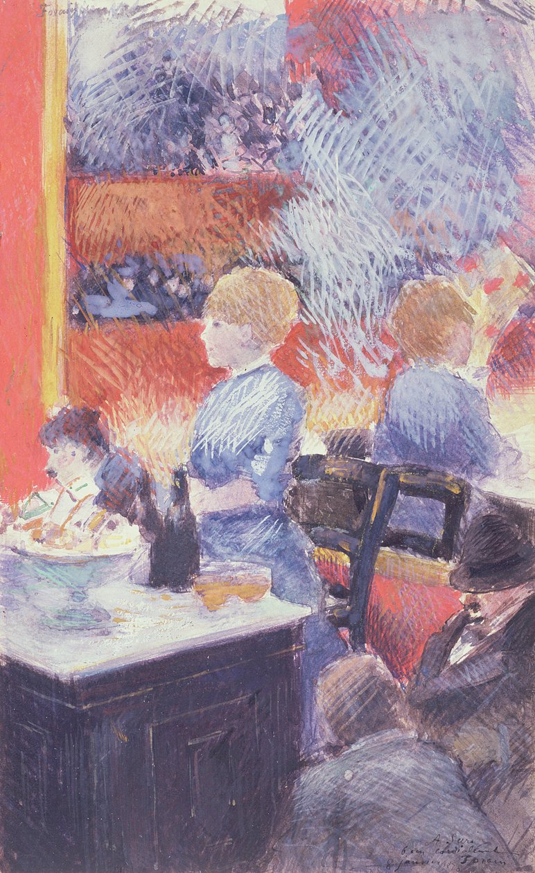 Bar v Folies-Bergere, 1878 od Jean Louis Forain
