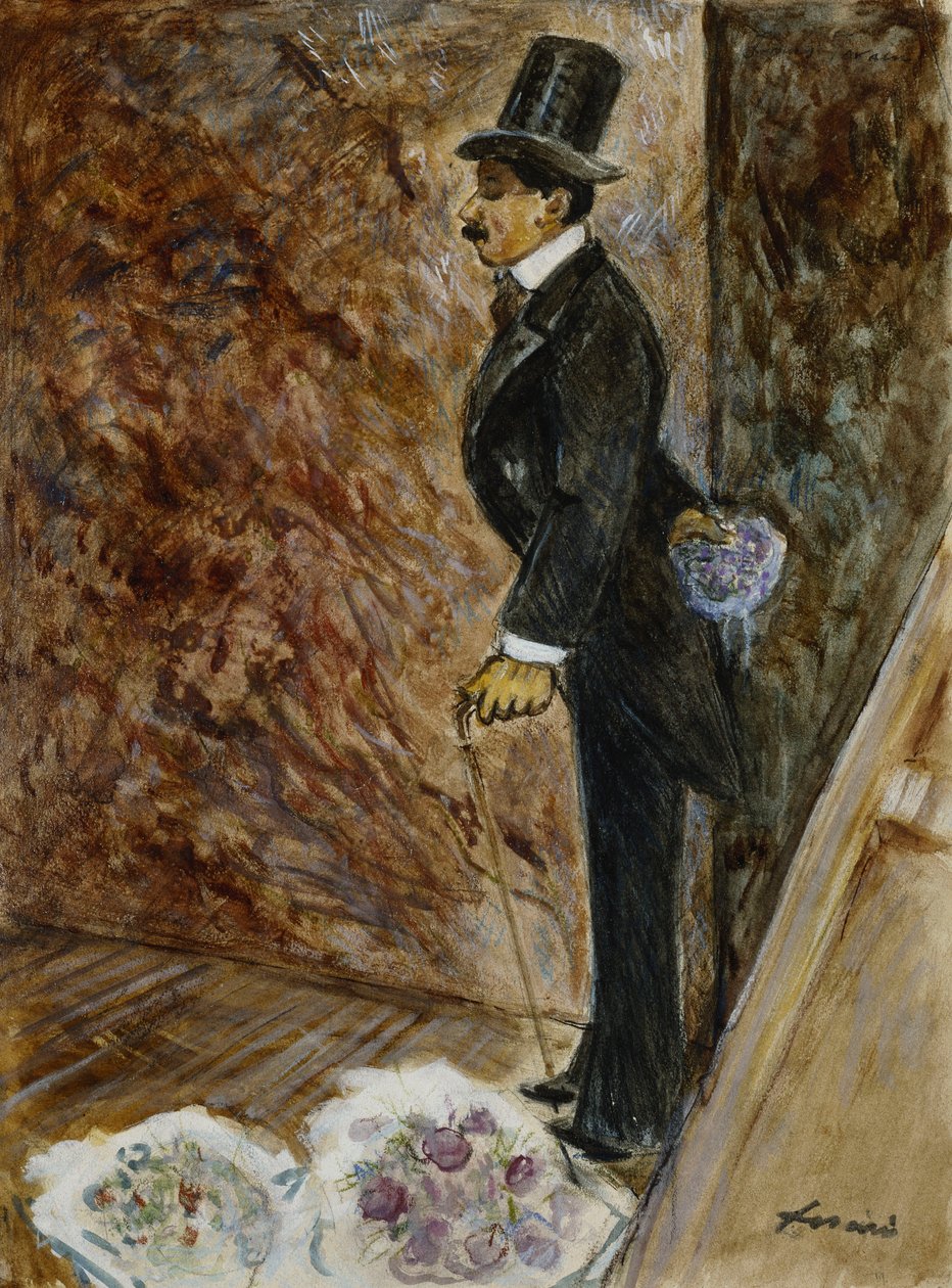 Za jevištěm; V zákulisí, 1878 od Jean Louis Forain