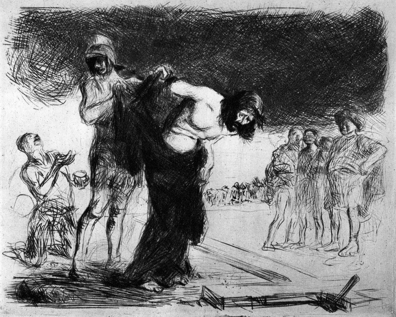 Kristus se svlékl z oděvu, 1925. od Jean Louis Forain
