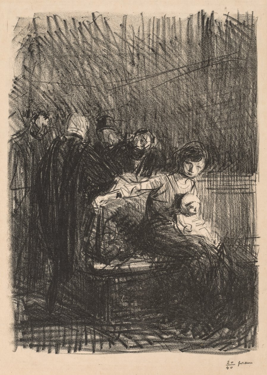 Soudní přestávka od Jean Louis Forain