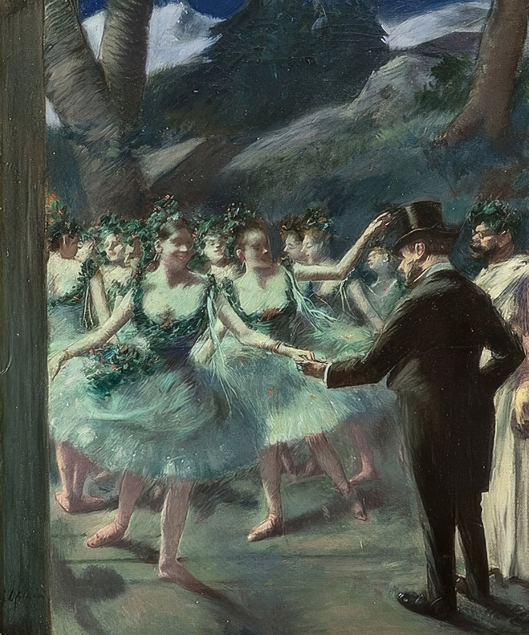 balet. 1895 od Jean Louis Forain