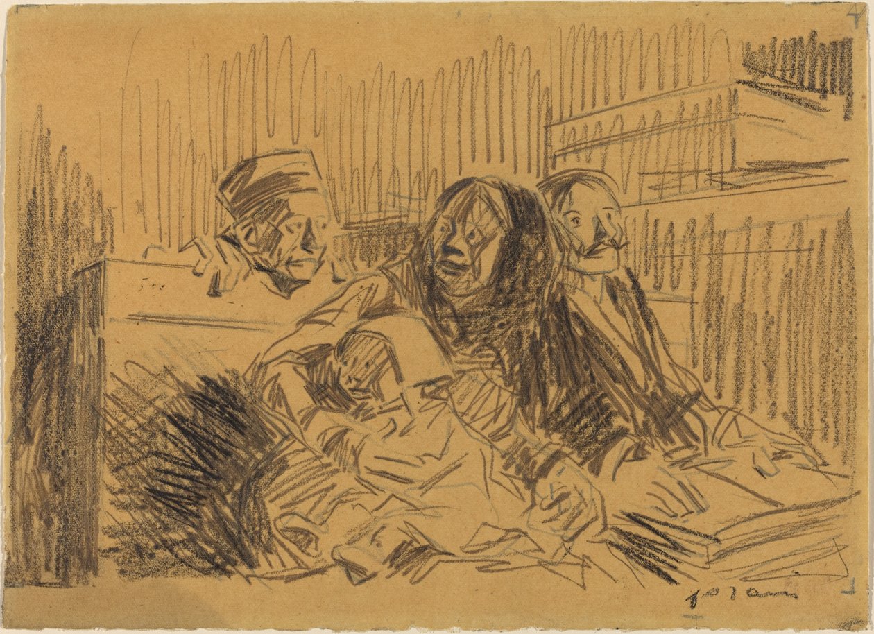 Obránce a obviněný od Jean Louis Forain