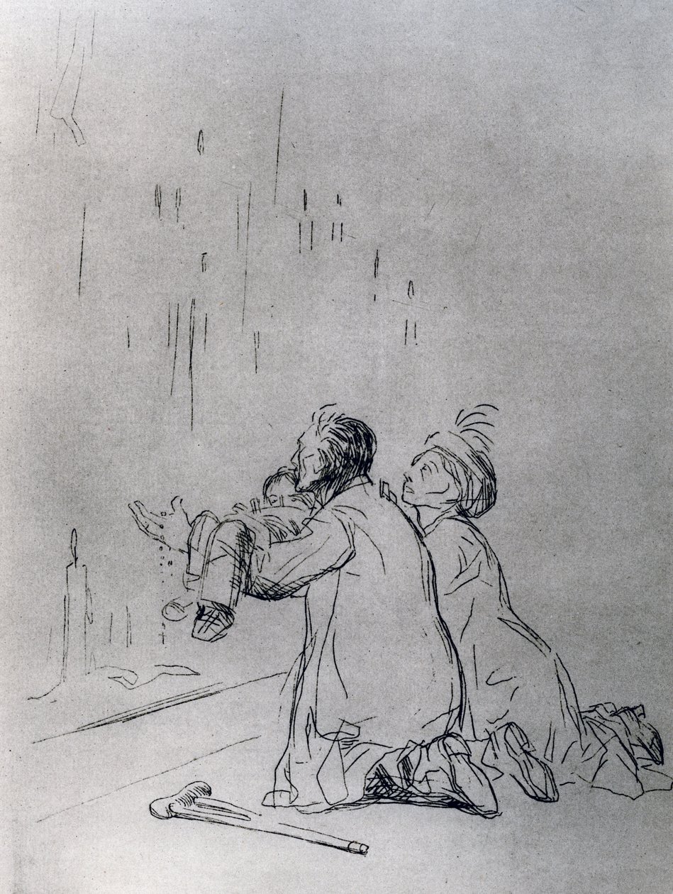 Vstup před jeskyní, 1925. od Jean Louis Forain