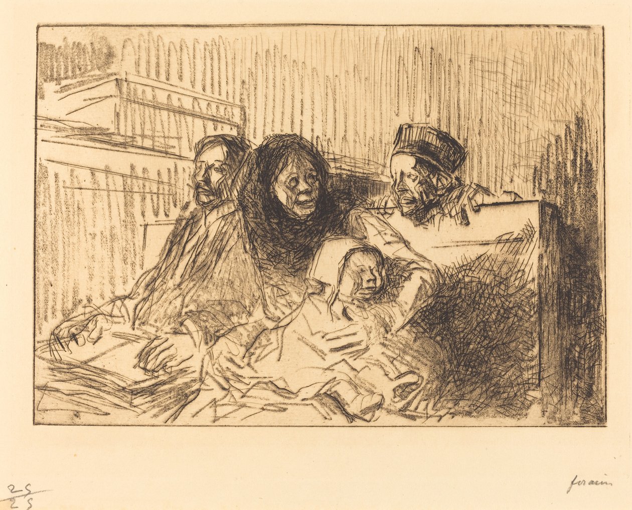 Důkazy při slyšení (druhá deska) od Jean Louis Forain