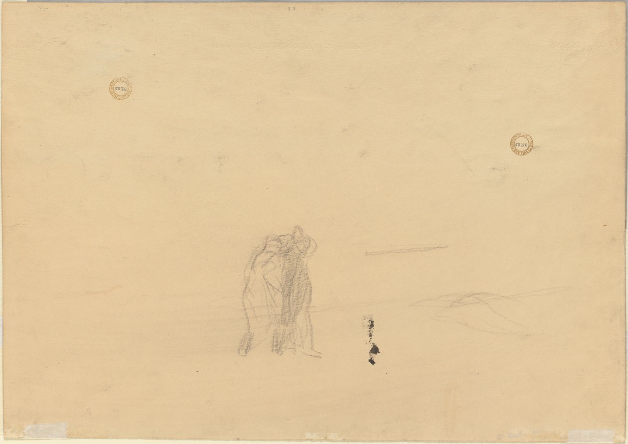 Verso postavy v krajině, c. 1919. od Jean Louis Forain