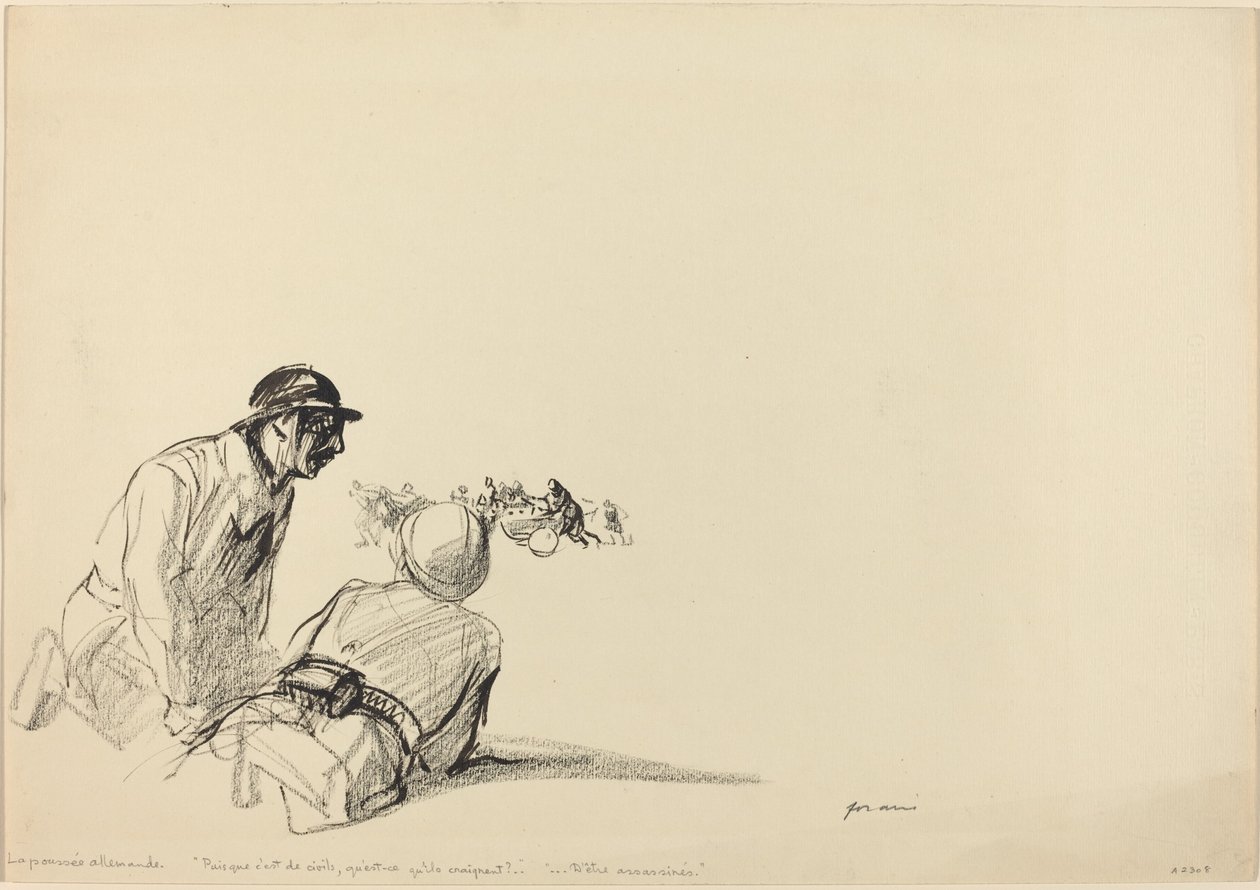 Německá záloha od Jean Louis Forain