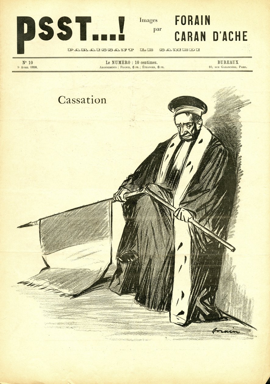 Ilustrace Jean-Louis Forain (1852-1931) v Psst...! od Jean Louis Forain
