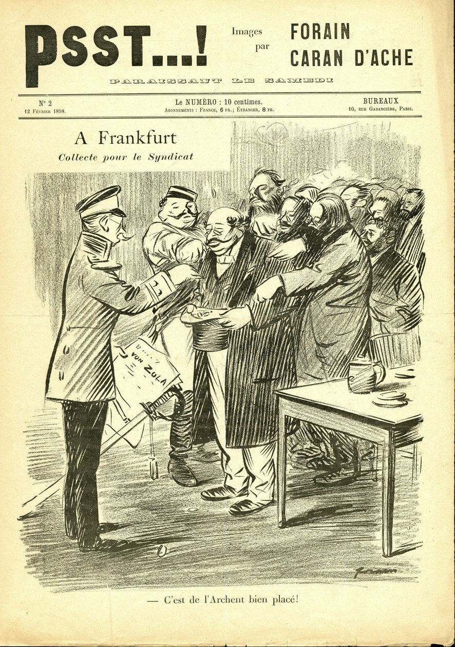 Ilustrace Jean-Louis Forain (1852-1931) v Psst...! od Jean-Louis Forain