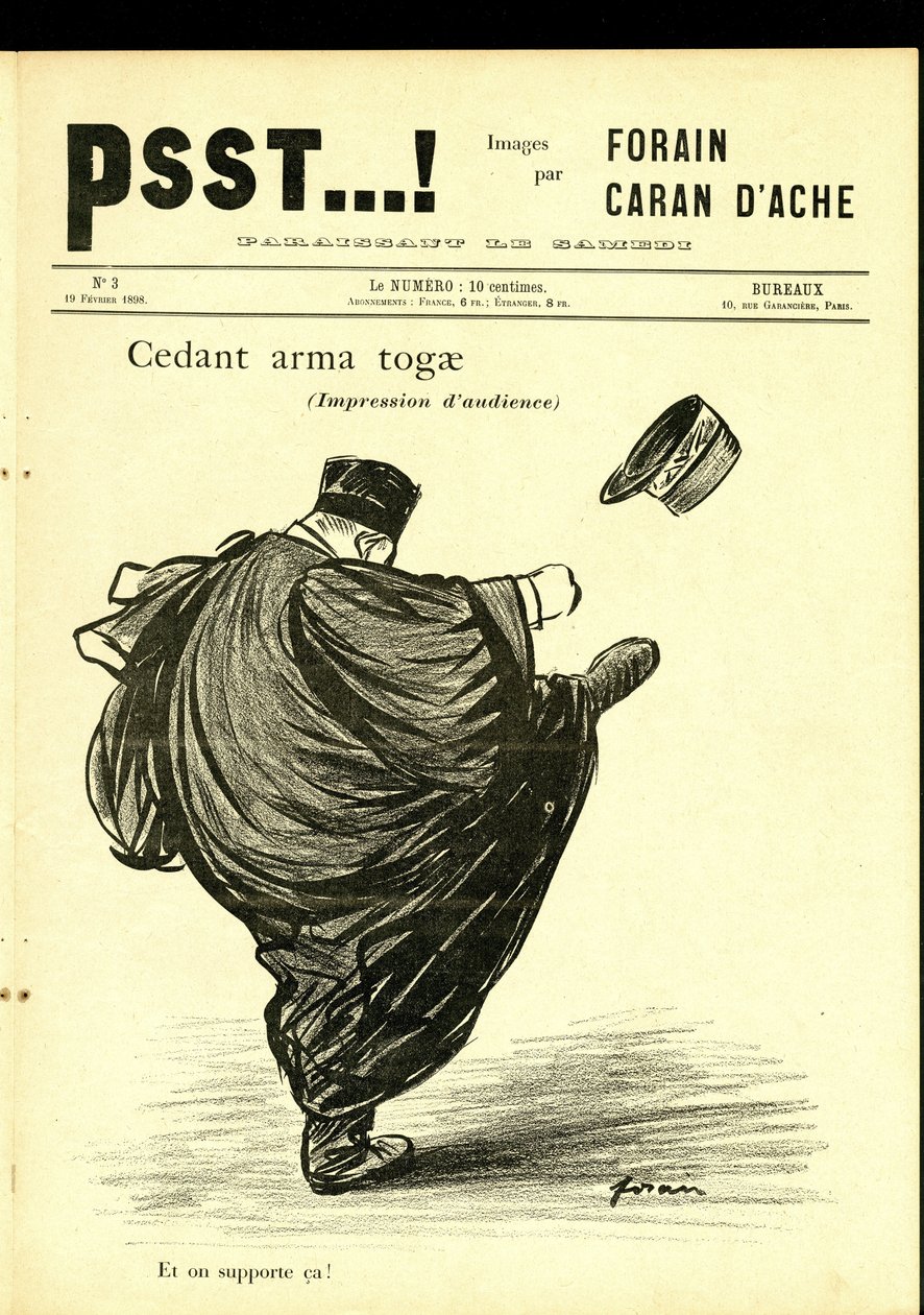 Ilustrace Jean-Louis Forain (1852-1931) v Psst...! od Jean Louis Forain