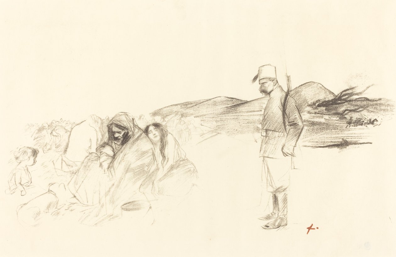 V Řecku od Jean Louis Forain