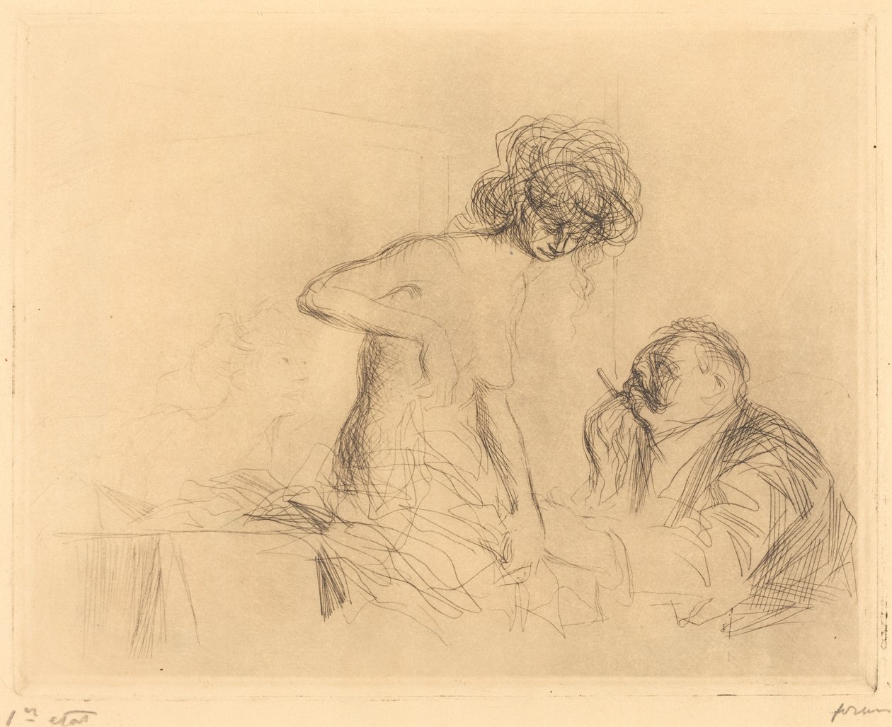 V soukromém pokoji (první deska) od Jean Louis Forain