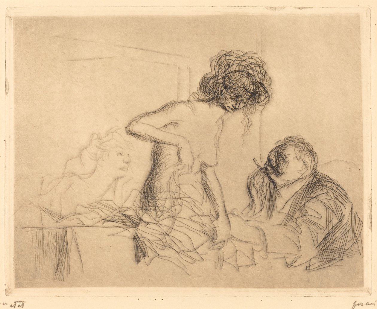 V soukromém pokoji (první deska) od Jean Louis Forain