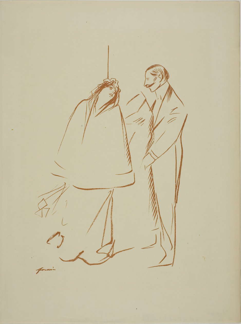 V Šatně od Jean Louis Forain