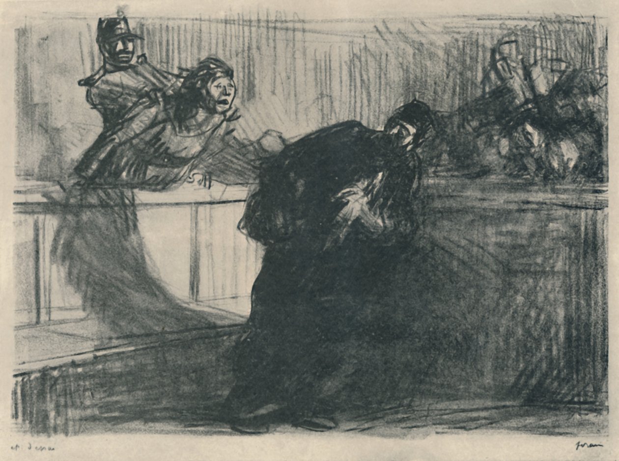 Inveighed Lawyer, 1919 od Jean Louis Forain
