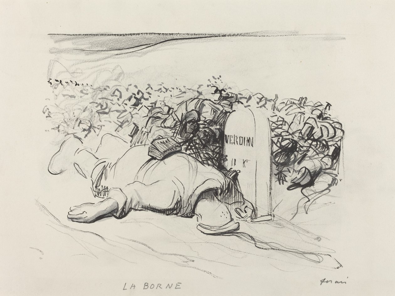 La Borne, Verdun od Jean Louis Forain