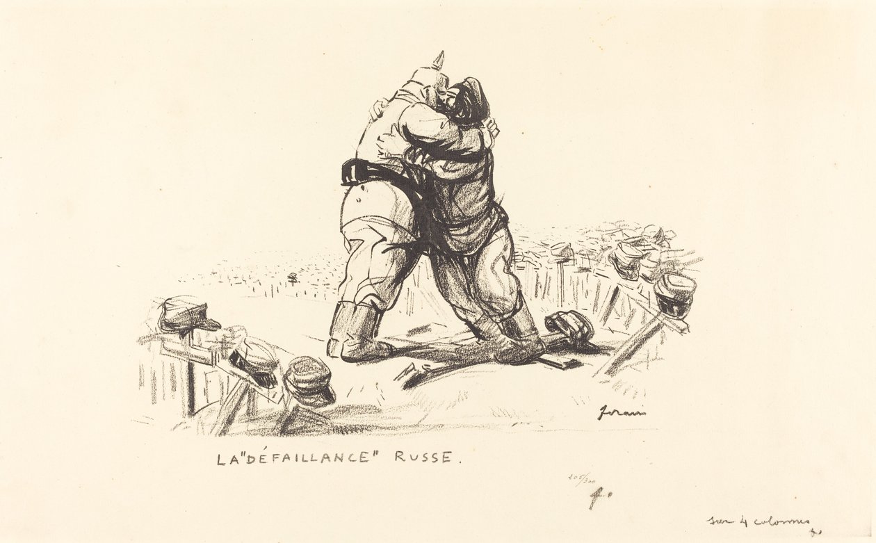 Ruský výchozí od Jean Louis Forain