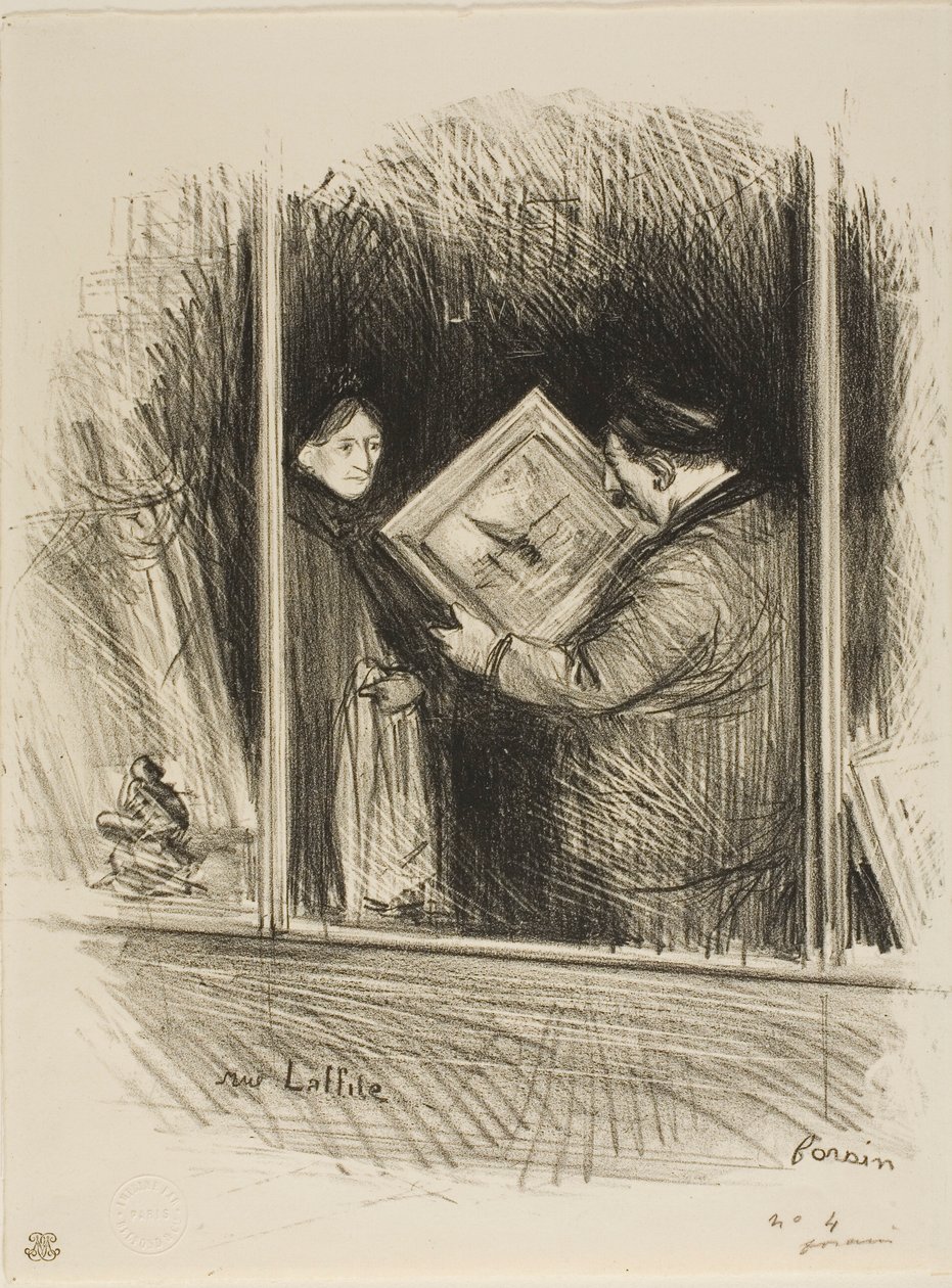 Laffitte Street od Jean Louis Forain