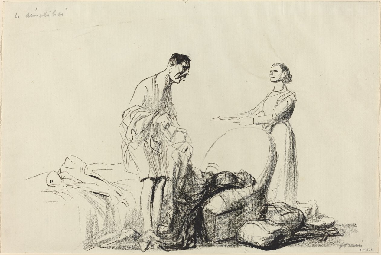 Demobilizuje ho od Jean Louis Forain