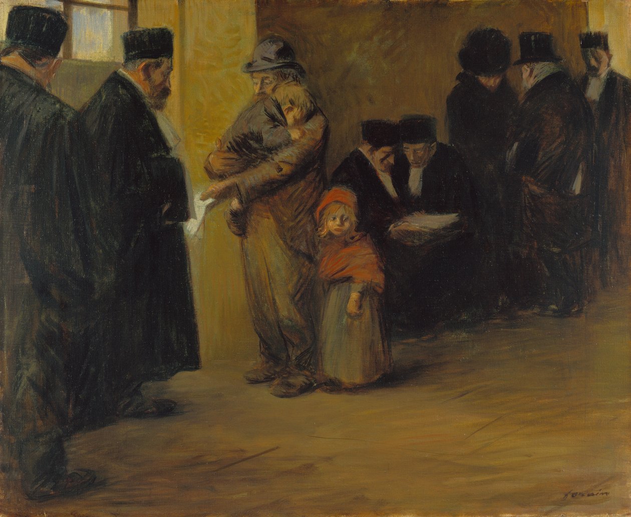Právní pomoc, 1900-1910 od Jean Louis Forain