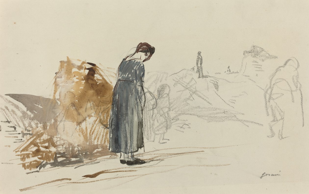 Němci odešli, c. 19141919. od Jean Louis Forain