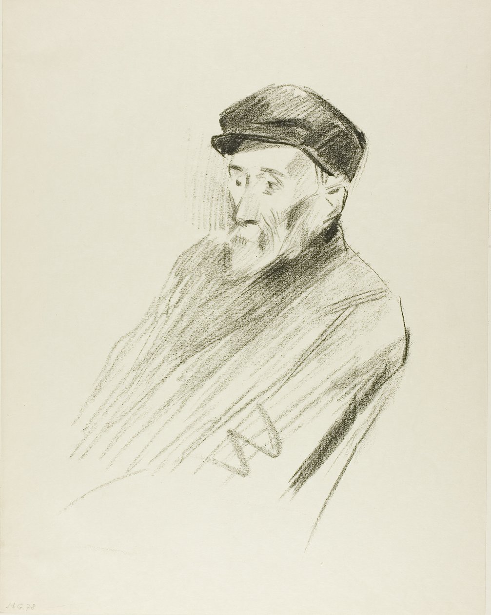 Portrét Renoira, třetí deska od Jean Louis Forain