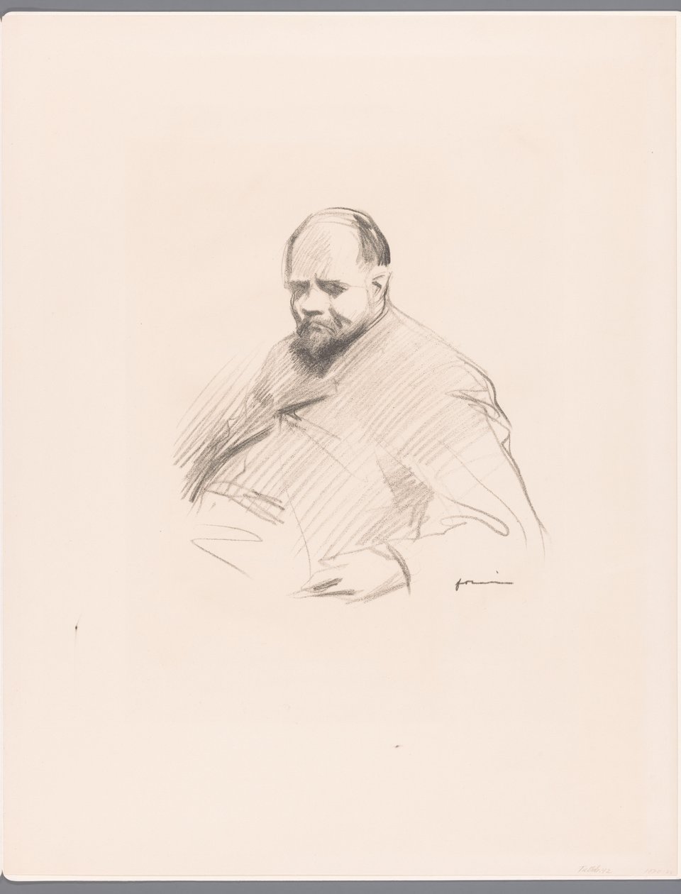 Portrét Ambroise Vollarda od Jean Louis Forain