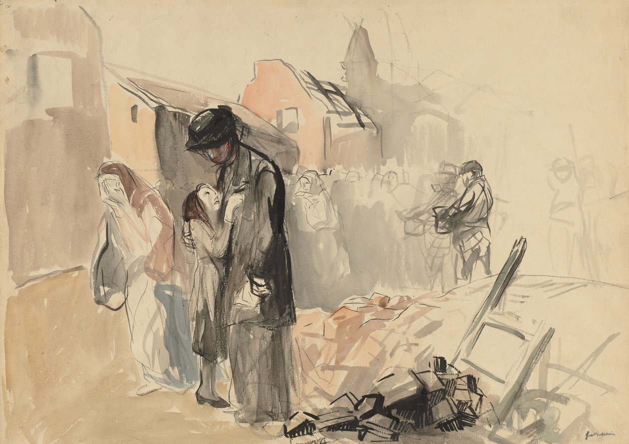 Znovu dobyté území recto, c. 1919. od Jean Louis Forain