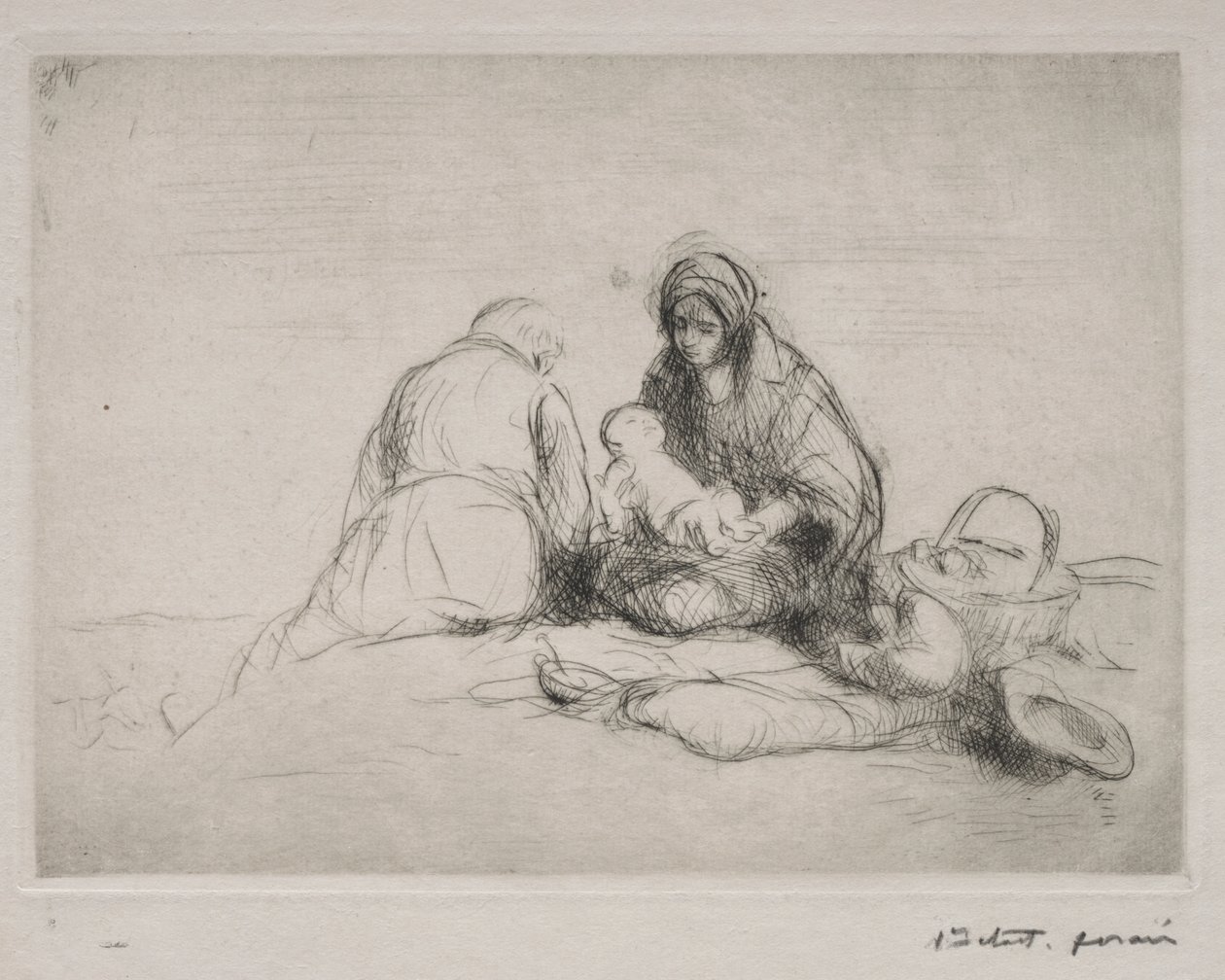 Odpočinek na útěku do Egypta od Jean Louis Forain