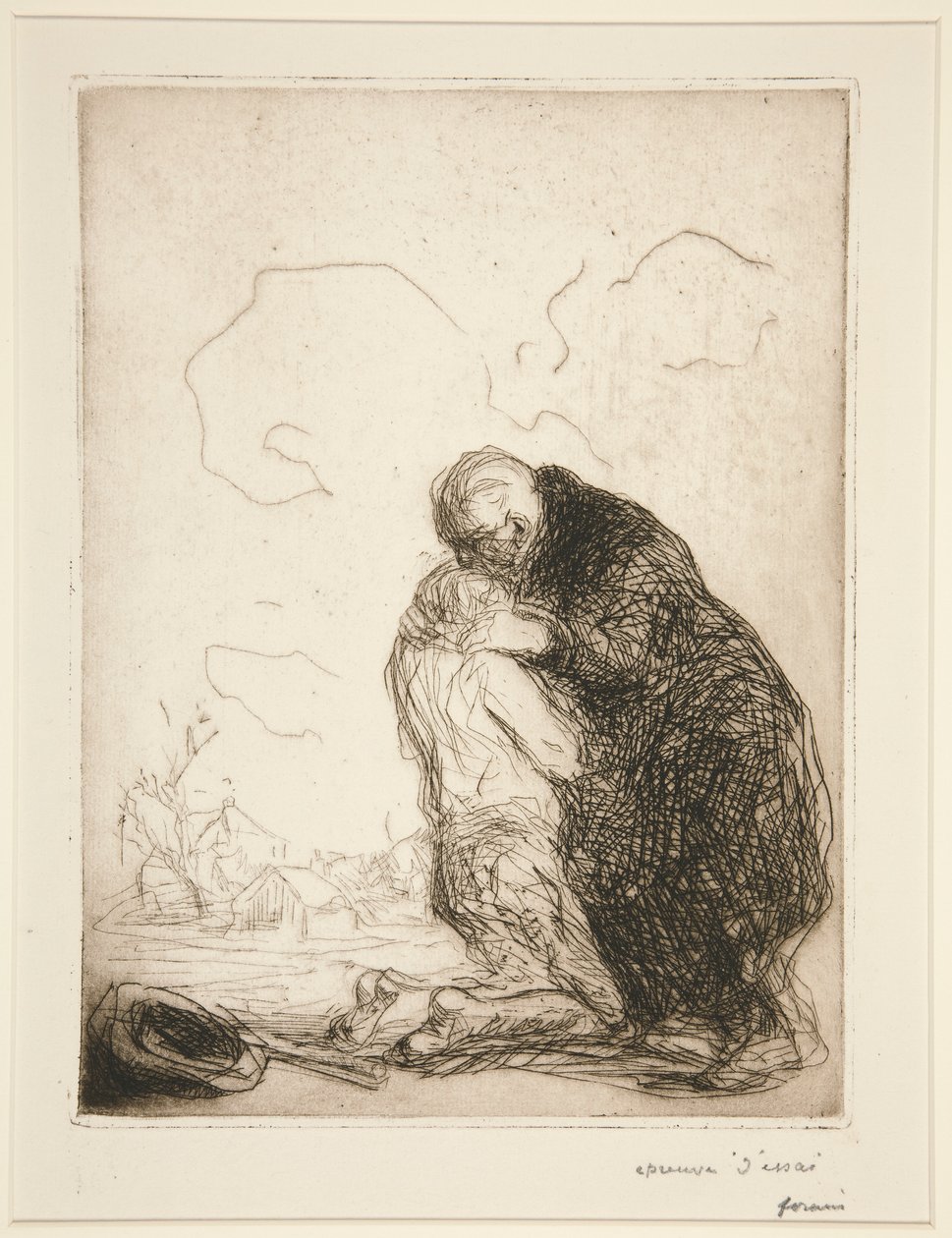 Návrat marnotratného syna od Jean Louis Forain