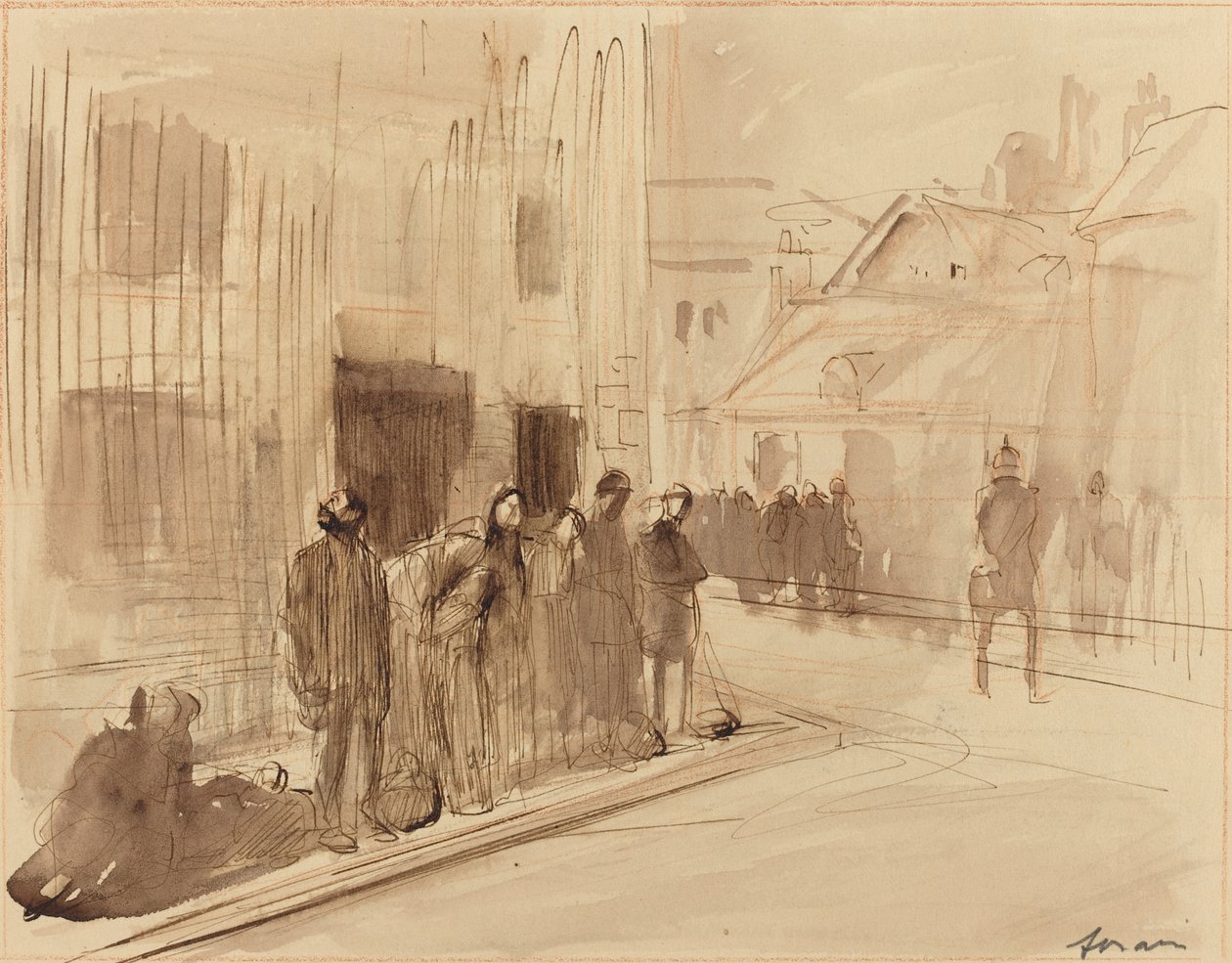 Otroctví na severu, c. 19141919. od Jean Louis Forain