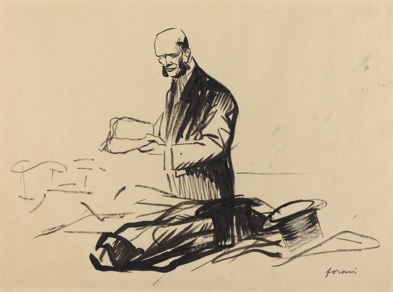 Klobouk Marshalla Focha od Jean Louis Forain
