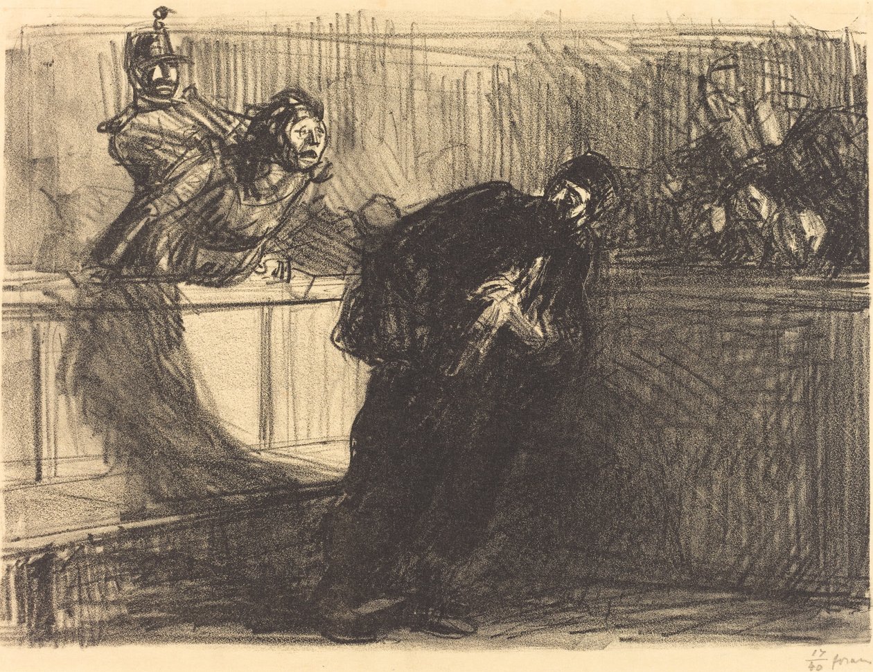 Zneužívaný právník od Jean Louis Forain