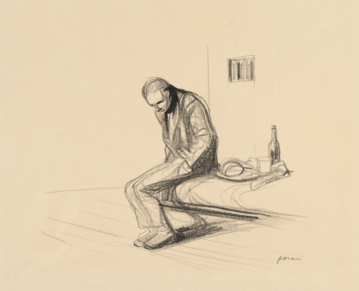 Muž, který střílel na Clemenceaua od Jean Louis Forain