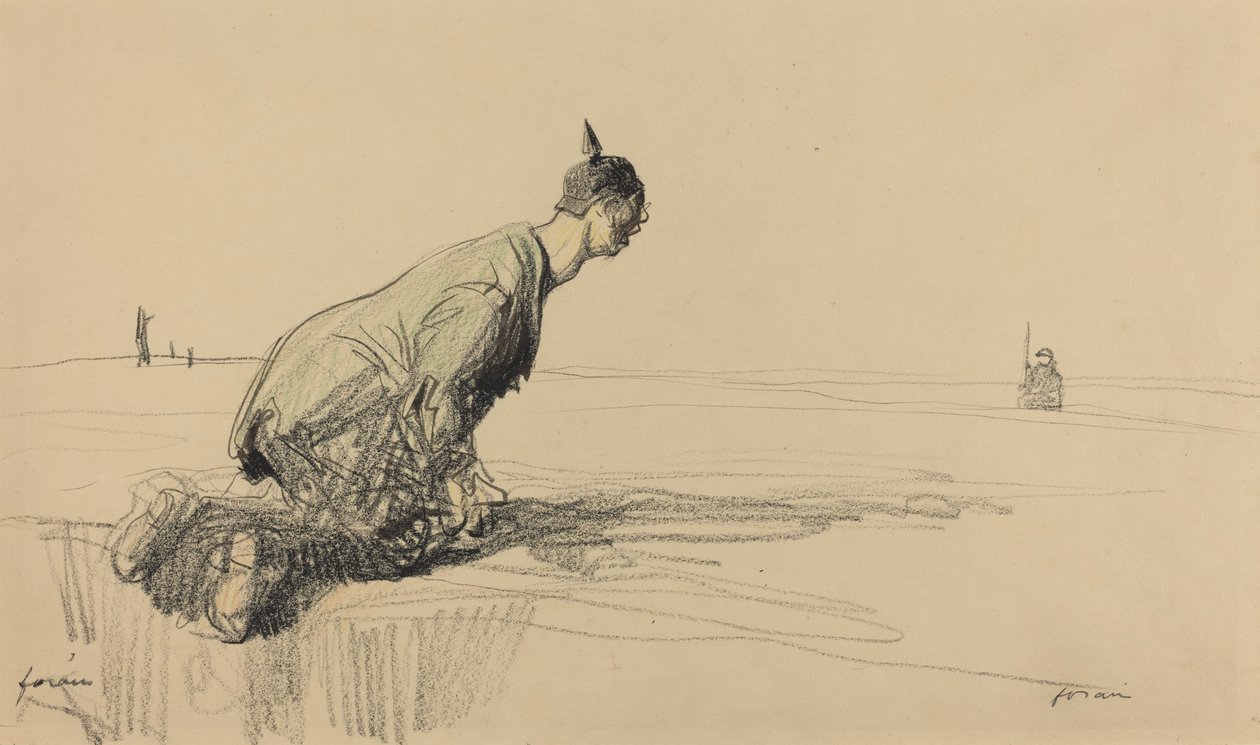 Cíl války, c. 19141919. od Jean Louis Forain
