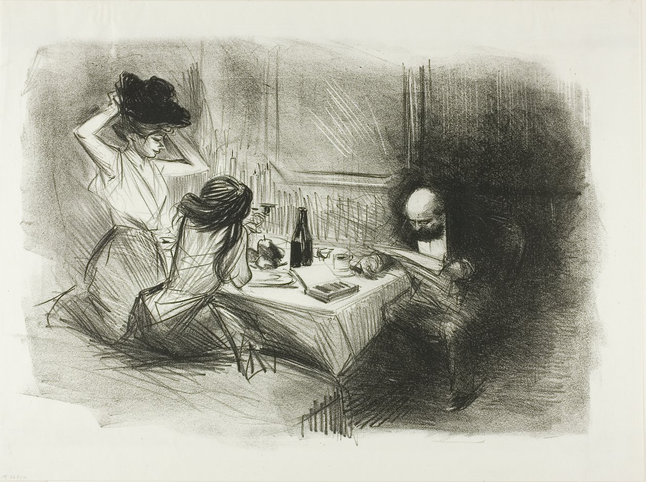 Soukromá jídelna, Pátý talíř od Jean Louis Forain