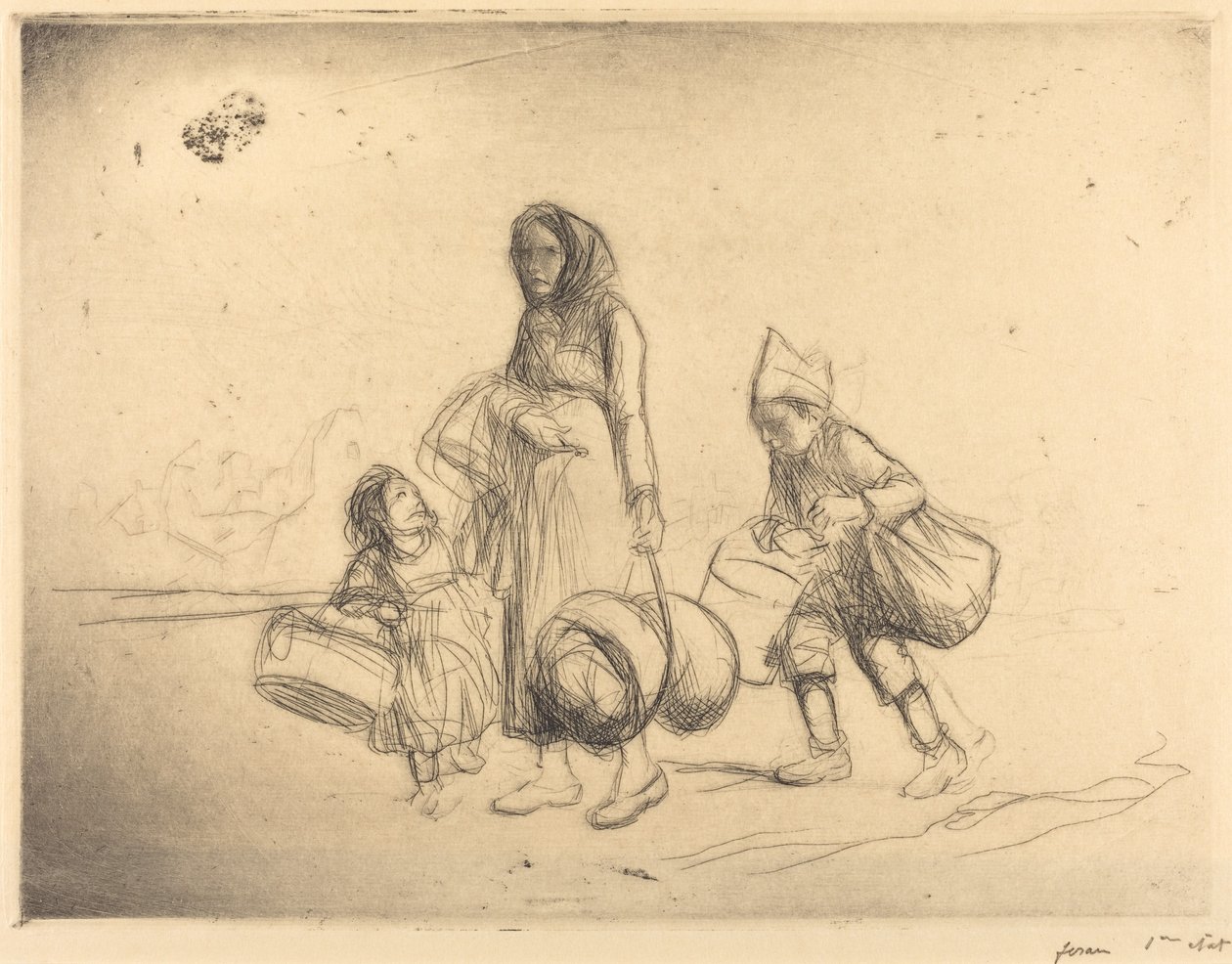 Návrat domů od Jean Louis Forain