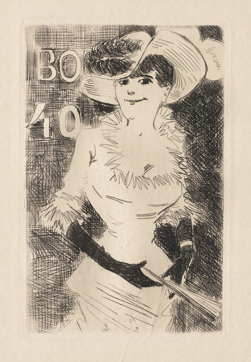 Chodec od Jean Louis Forain