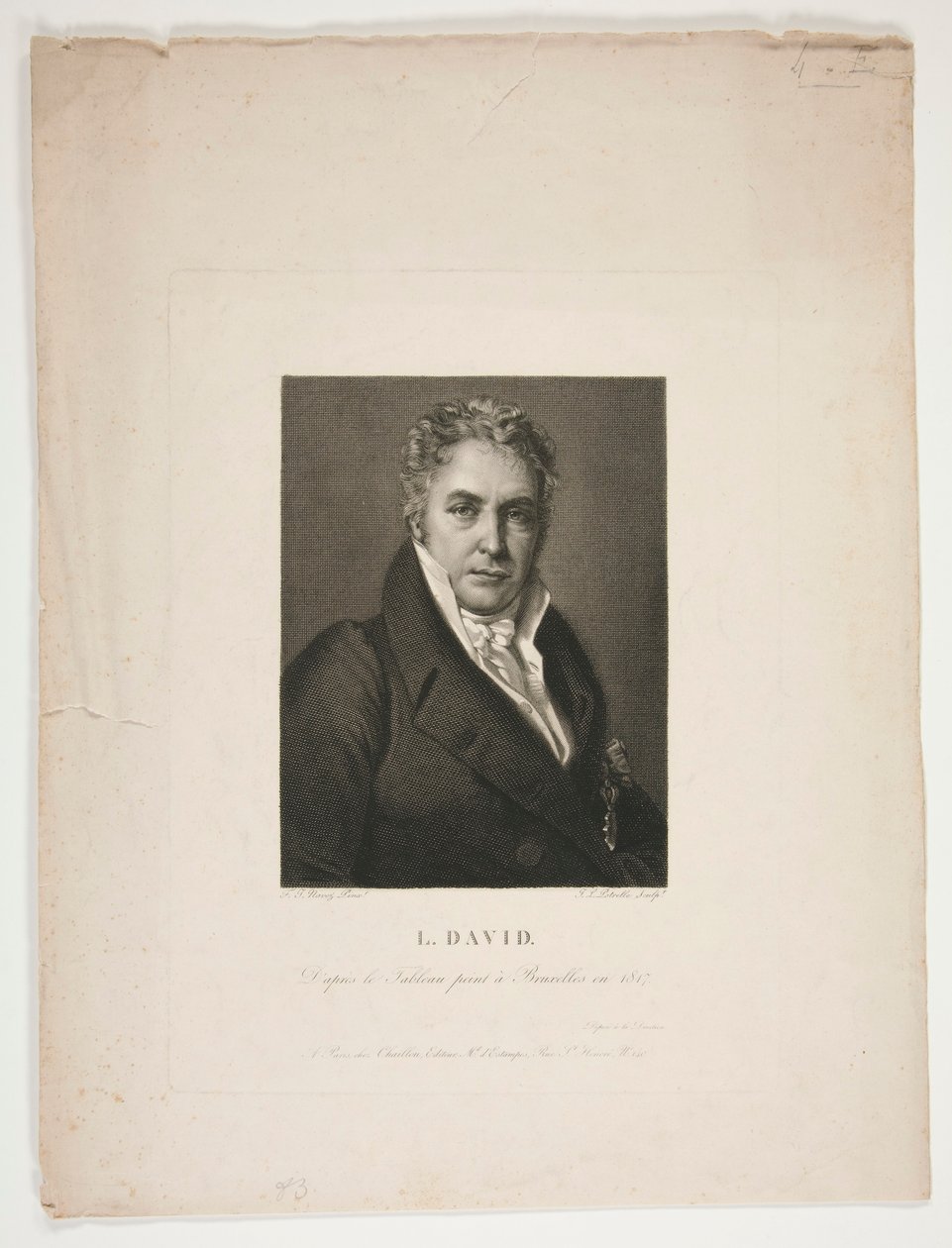 Portrét Jacquese Louise Davida od Jean Louis Potrelle
