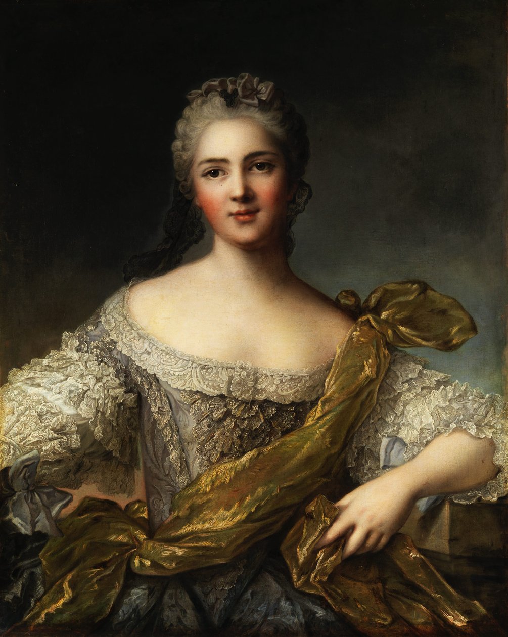 Jean-Marc Nattier Portrét Victoire de France od Jean Marc Nattier