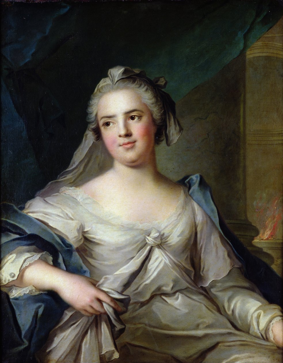 Madame Henriette jako vestálská panna, 1751 od Jean Marc Nattier