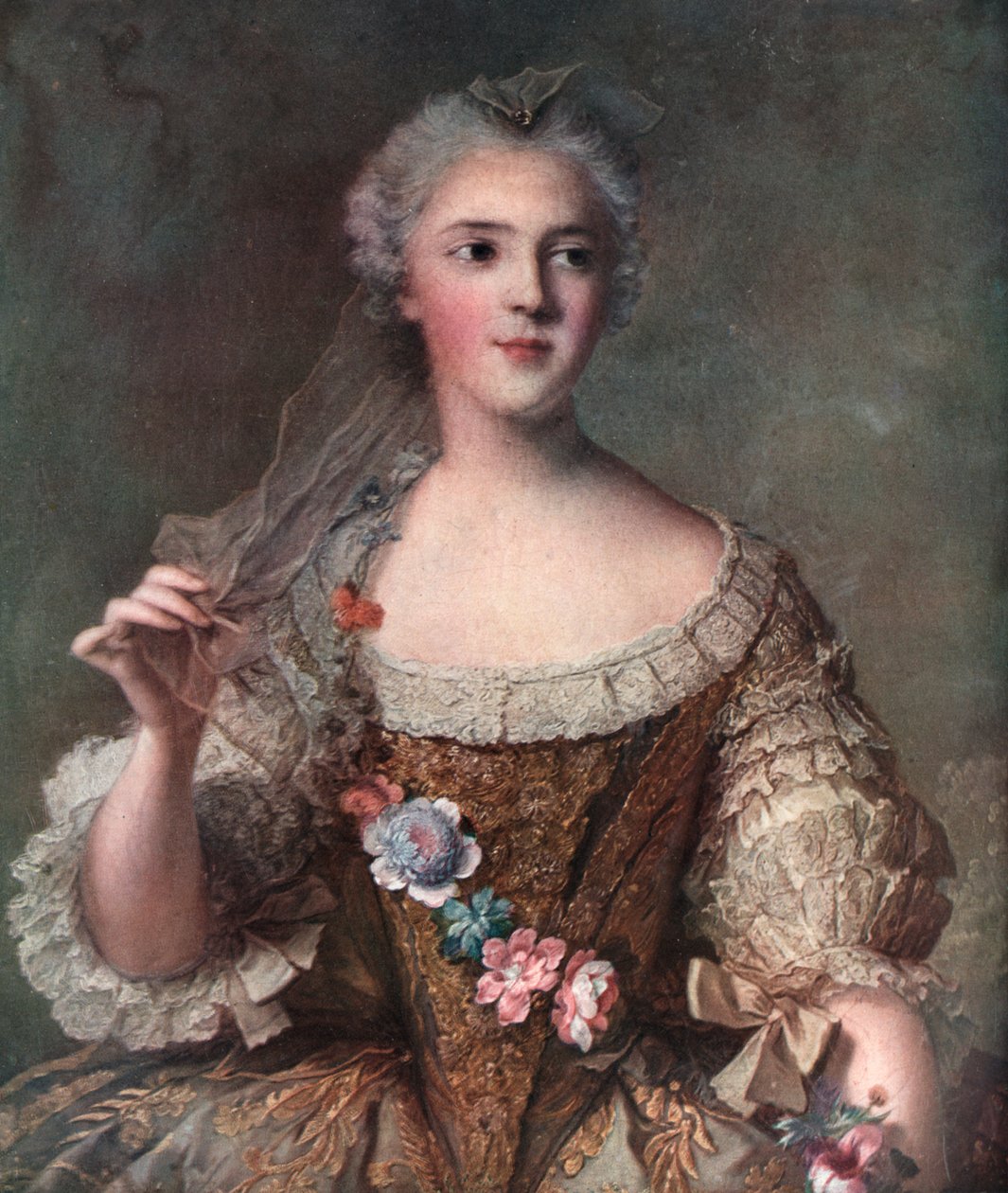 Madame Sophie, dcera Ludvíka XV, 1909. od Jean Marc Nattier
