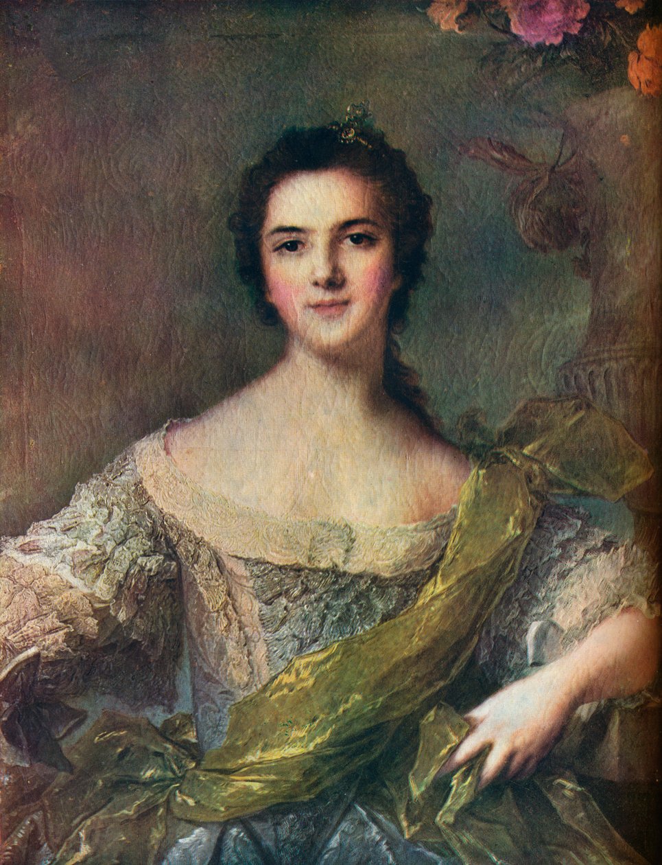 Lady Victory, 1748 od Jean Marc Nattier